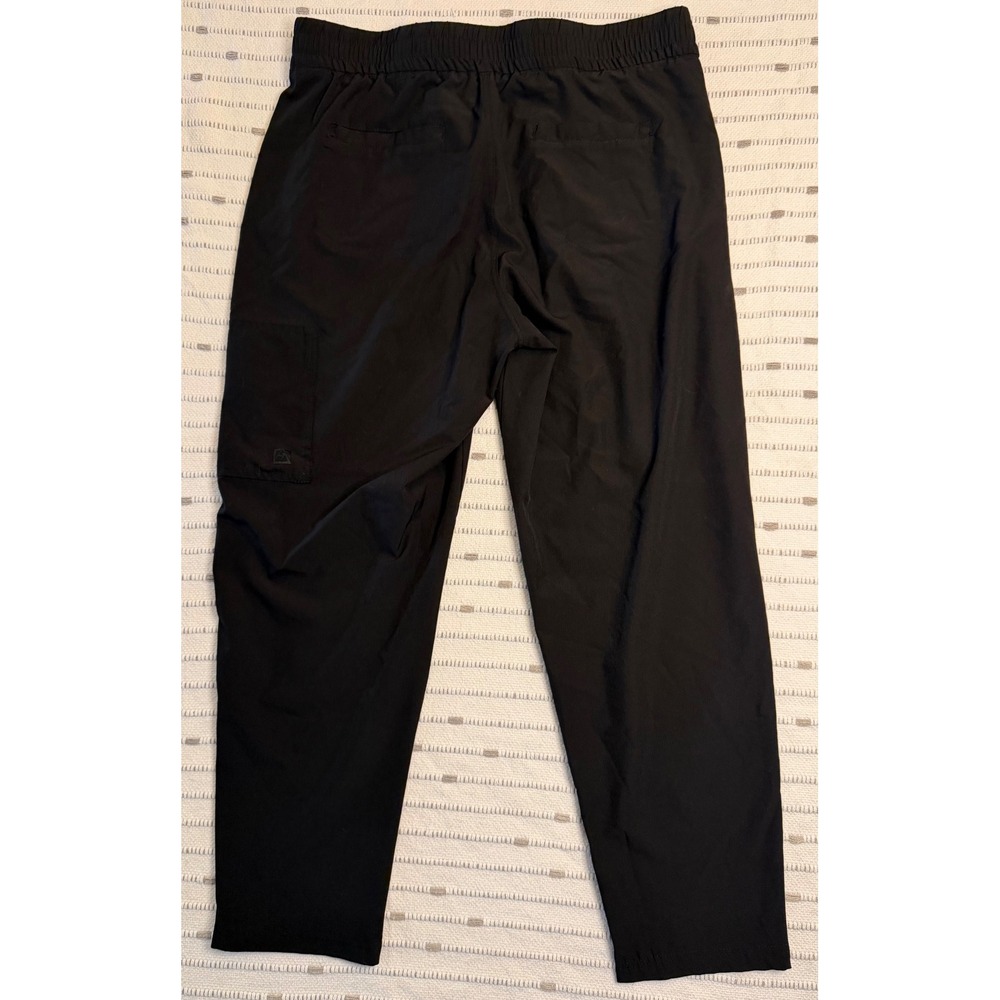 Nike Yoga Therma-FIT Joggers Mens Small Black Fleece Athletic Sweatpants S